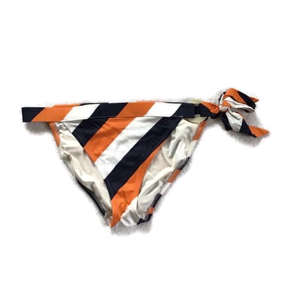 Victoria’s Secret Diagonal Stripe Tie Brief Bottom - Picture 1 of 6